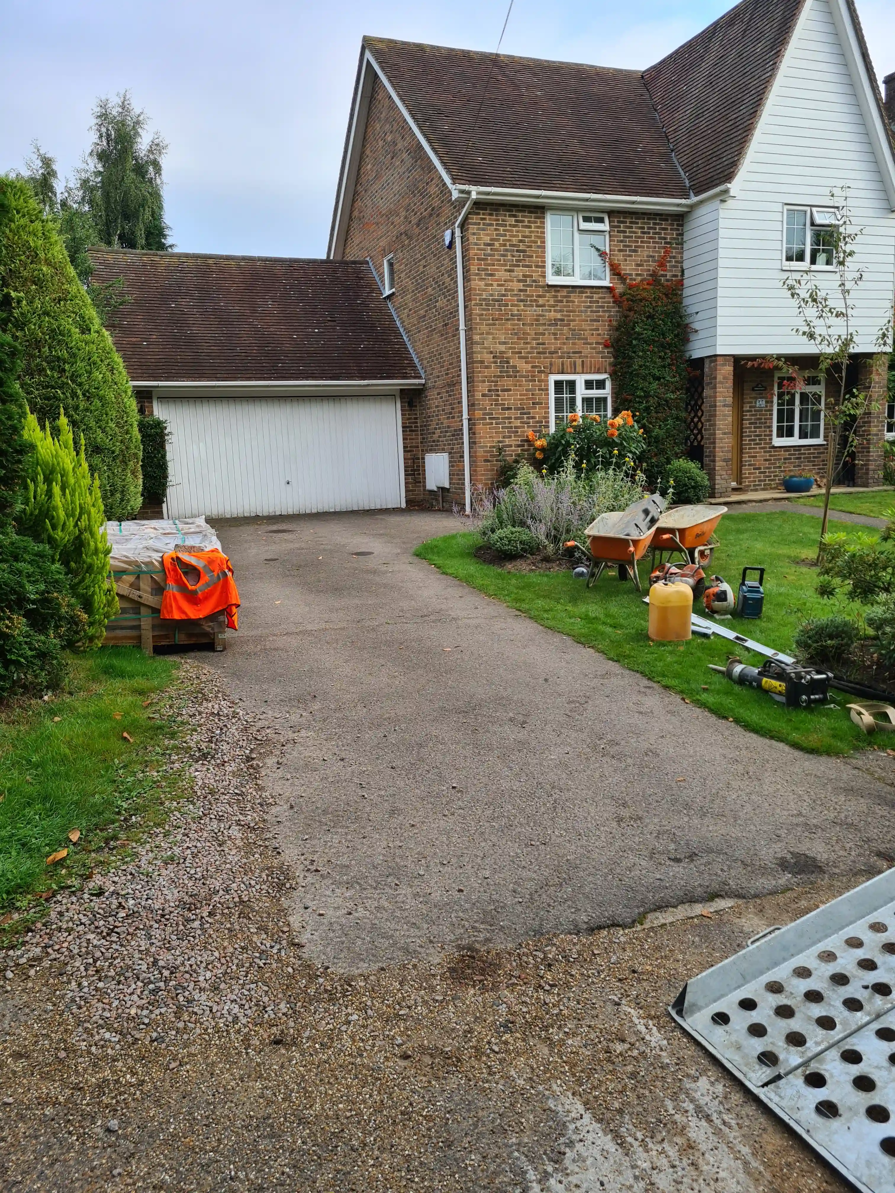 Paving & Driveways Before